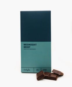 Midnight Mint Mushroom Chocolate Bar