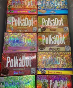 Polkadot Mushroom Chocolate Bars